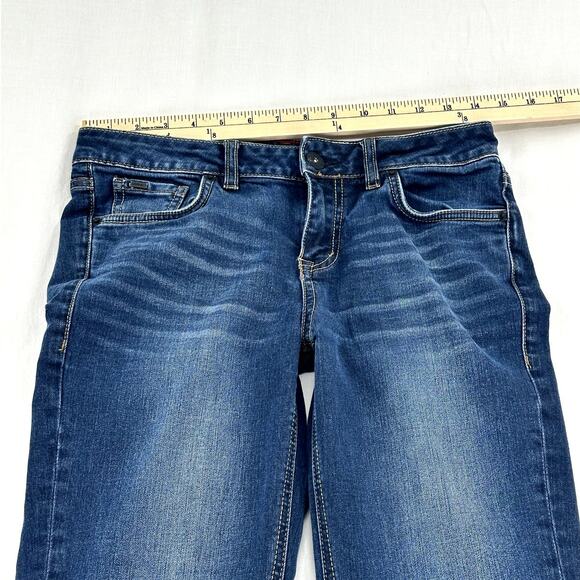 Vintage Gramicci Performance Denim Jeans Mid Rise Skinny Women's size 4 - Picture 4 of 8